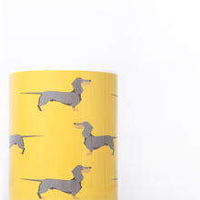 Blue Dachshund Chroma Hound & Herringbone Mug