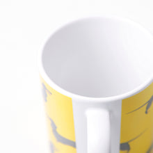 Blue Dachshund Chroma Hound & Herringbone Mug